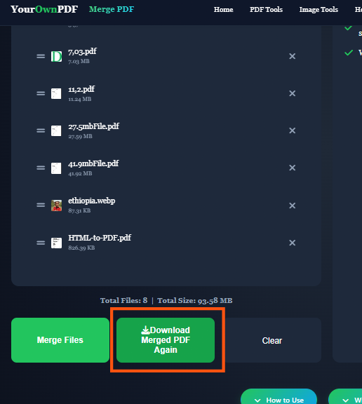 Download Button